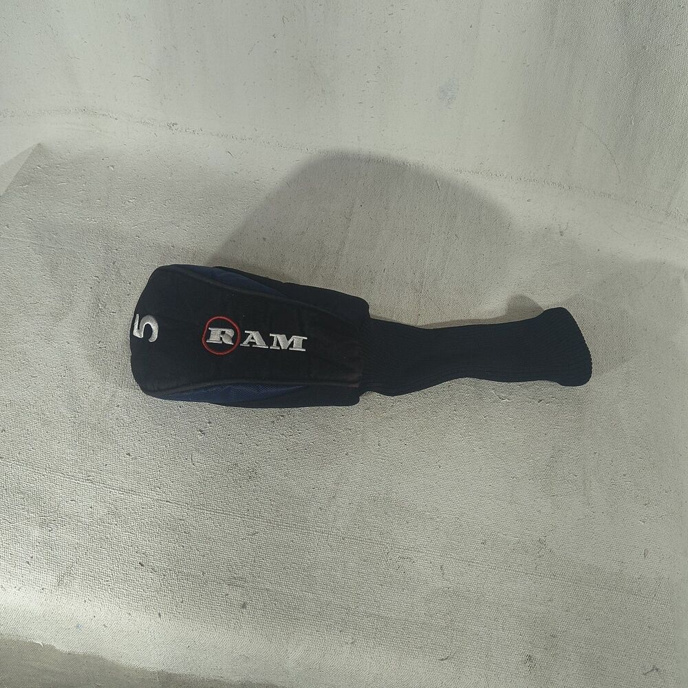 Wood Golf Club Head Cover Headcover blue Black Silver Ram Golf 5 Fairway